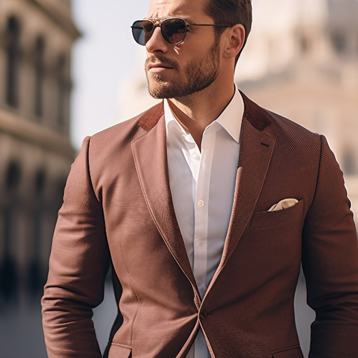 Terracotta Grand Blazer-image